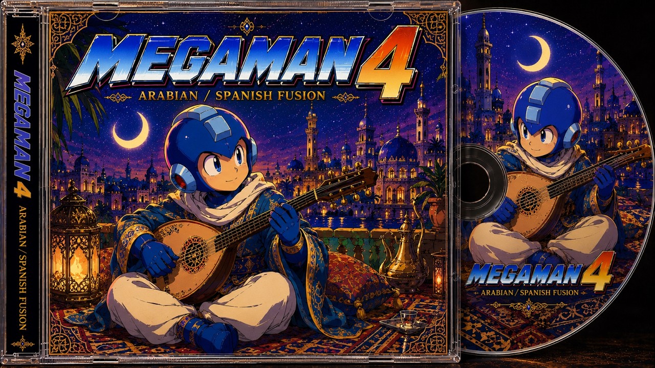 Mega Man 4 – Arabian Desert Remix Collection