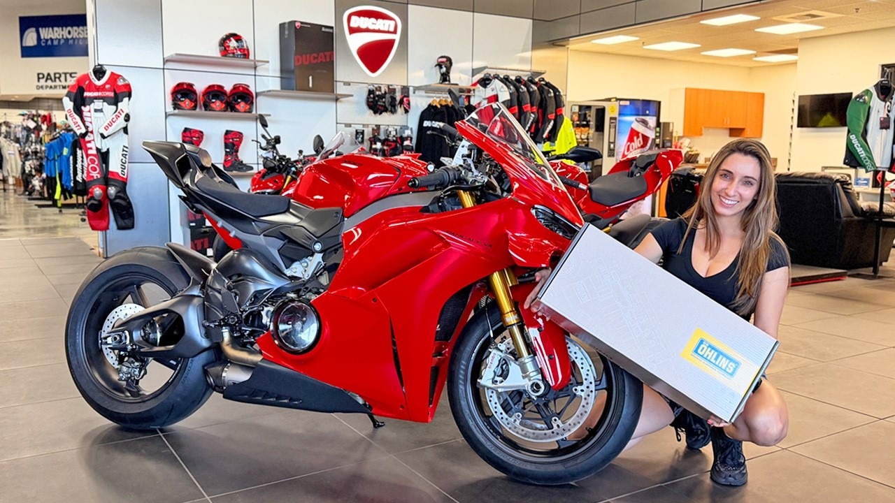 Major Suspension Upgrade for My 2025 Ducati Panigale V4!!!