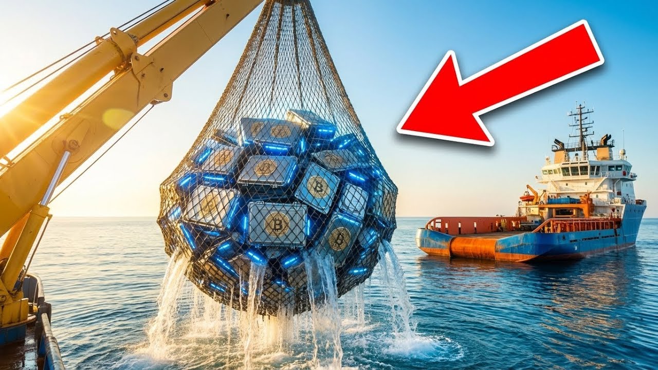 $3.8 BILLION Lost Bitcoin Hard Drives Recovered from Sunken Crypto Yacht