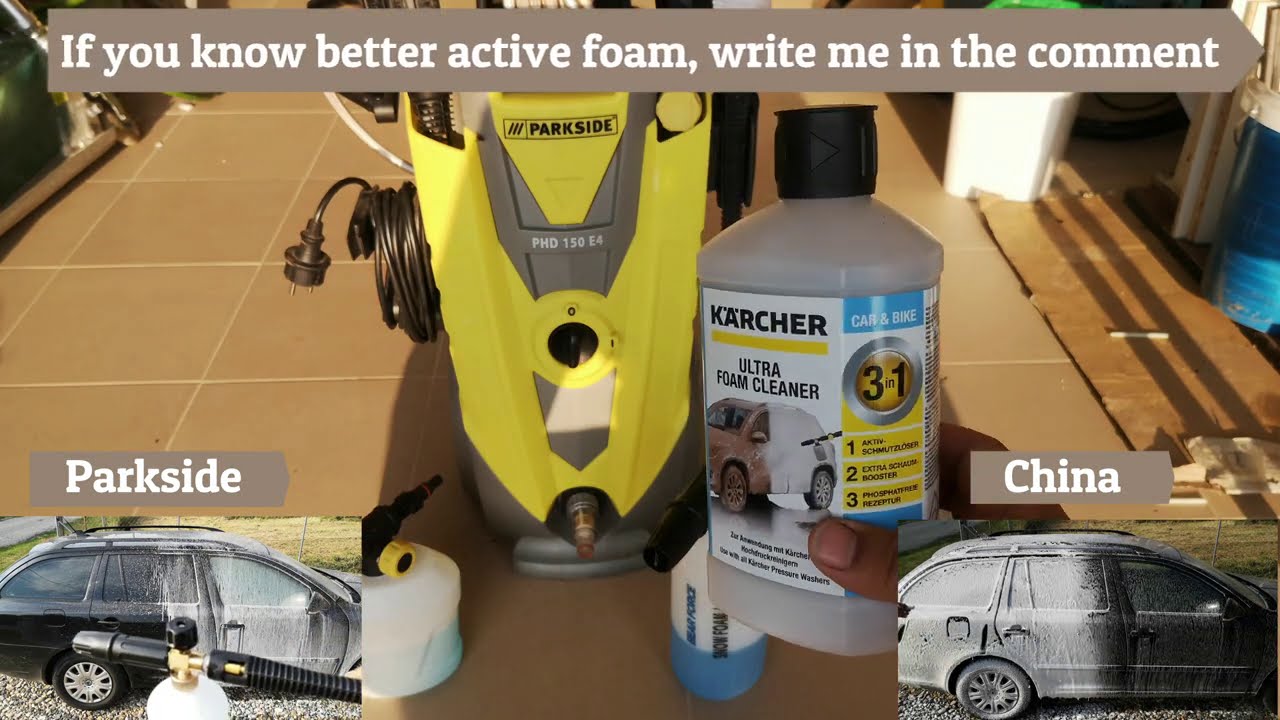 Parkside High pressure washer wapka Karcher RM615  Nozzle BEAR FORCE  SNOW FOAM LANCE