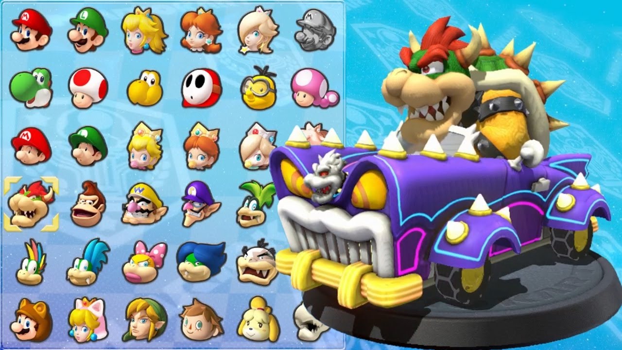 Bowsermobile in Mario Kart 8 (Special Cup)