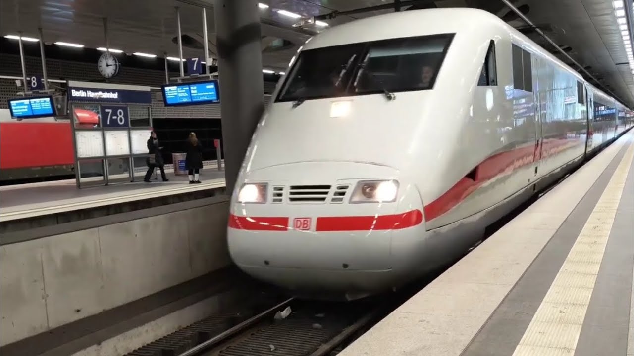 ICE 1 (Baureihe 401) am Bhf Berlin Hbf Gleis 6 