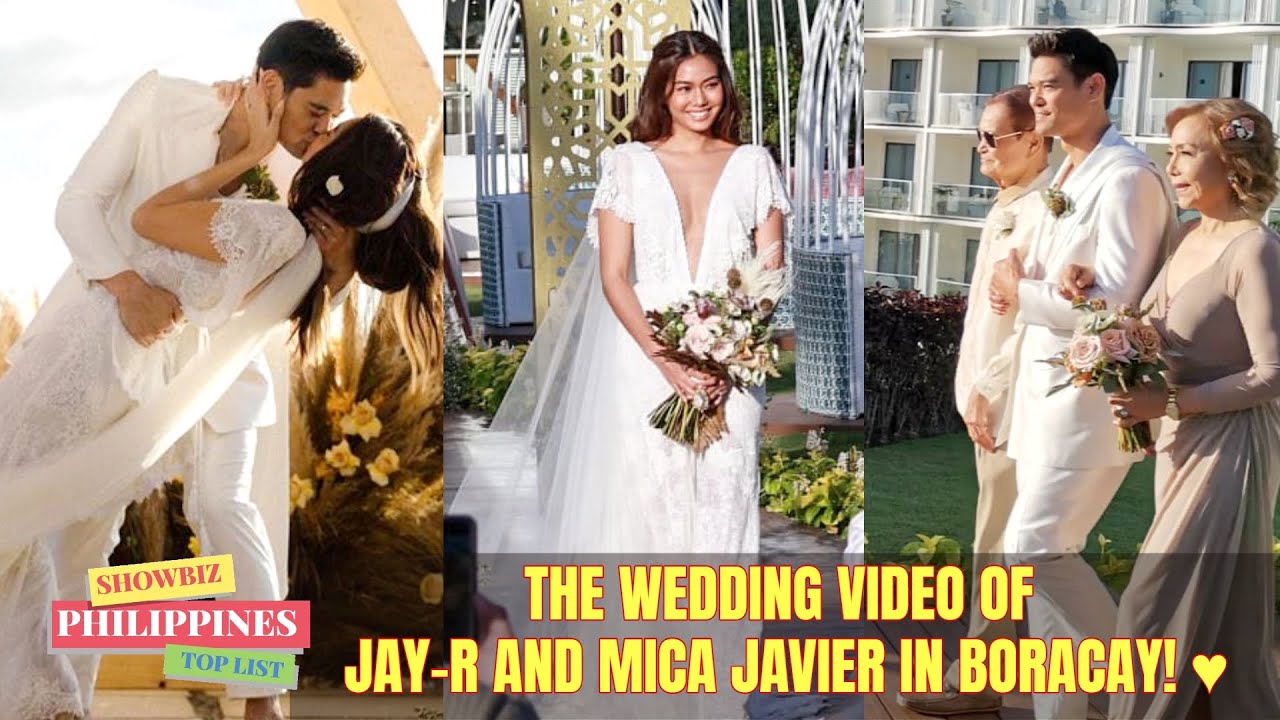 Full VIDEO WEDDING of R&B Prince Jay R and Mica Javier in Boracay