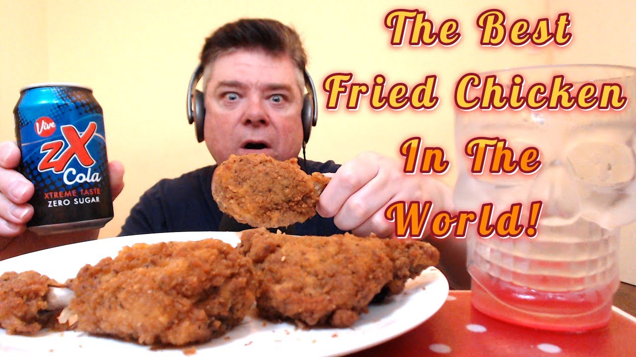 ASMR - Eating The Best Fried Chicken In The World With An Ice Cold ZX Cola