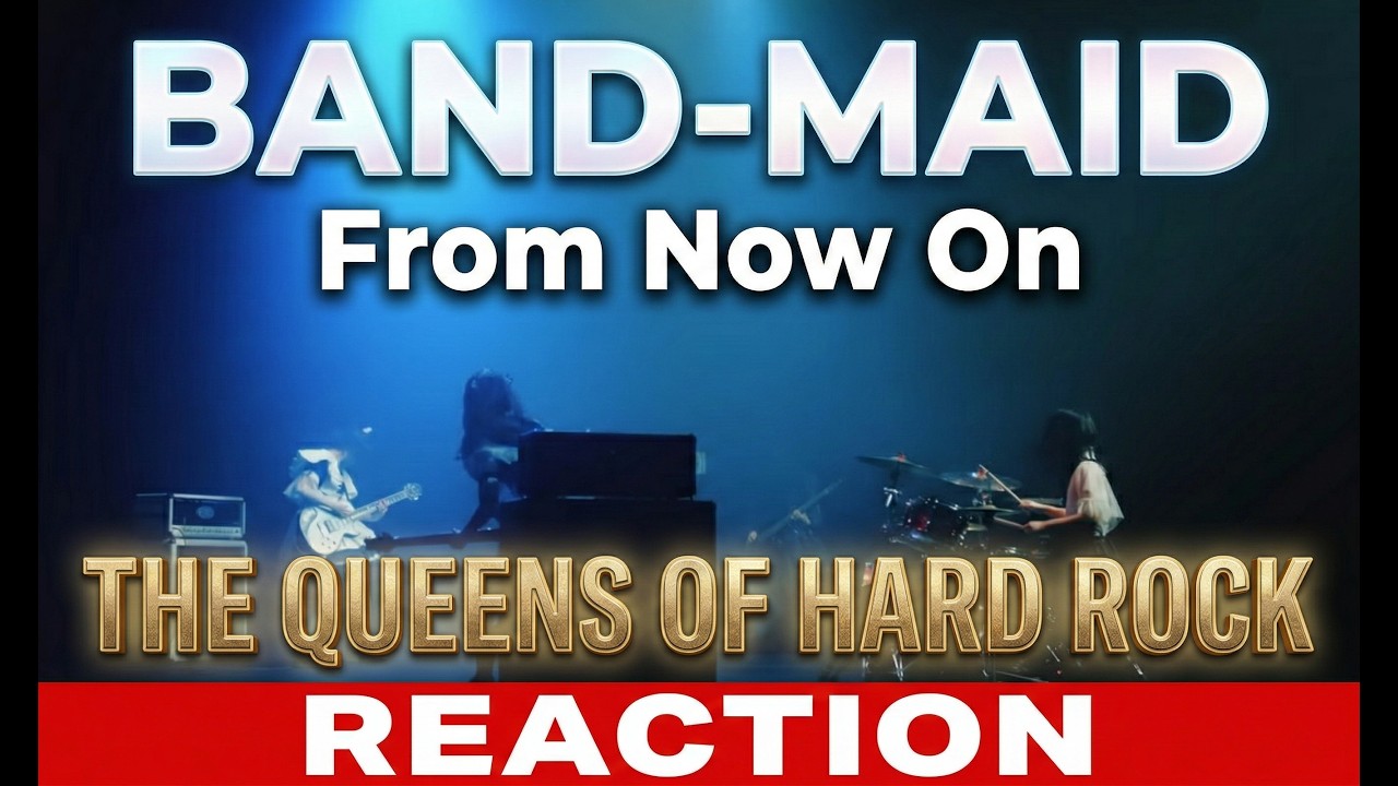 Pure Rock Energy! | BAND-MAID - From Now On Performance Reaction