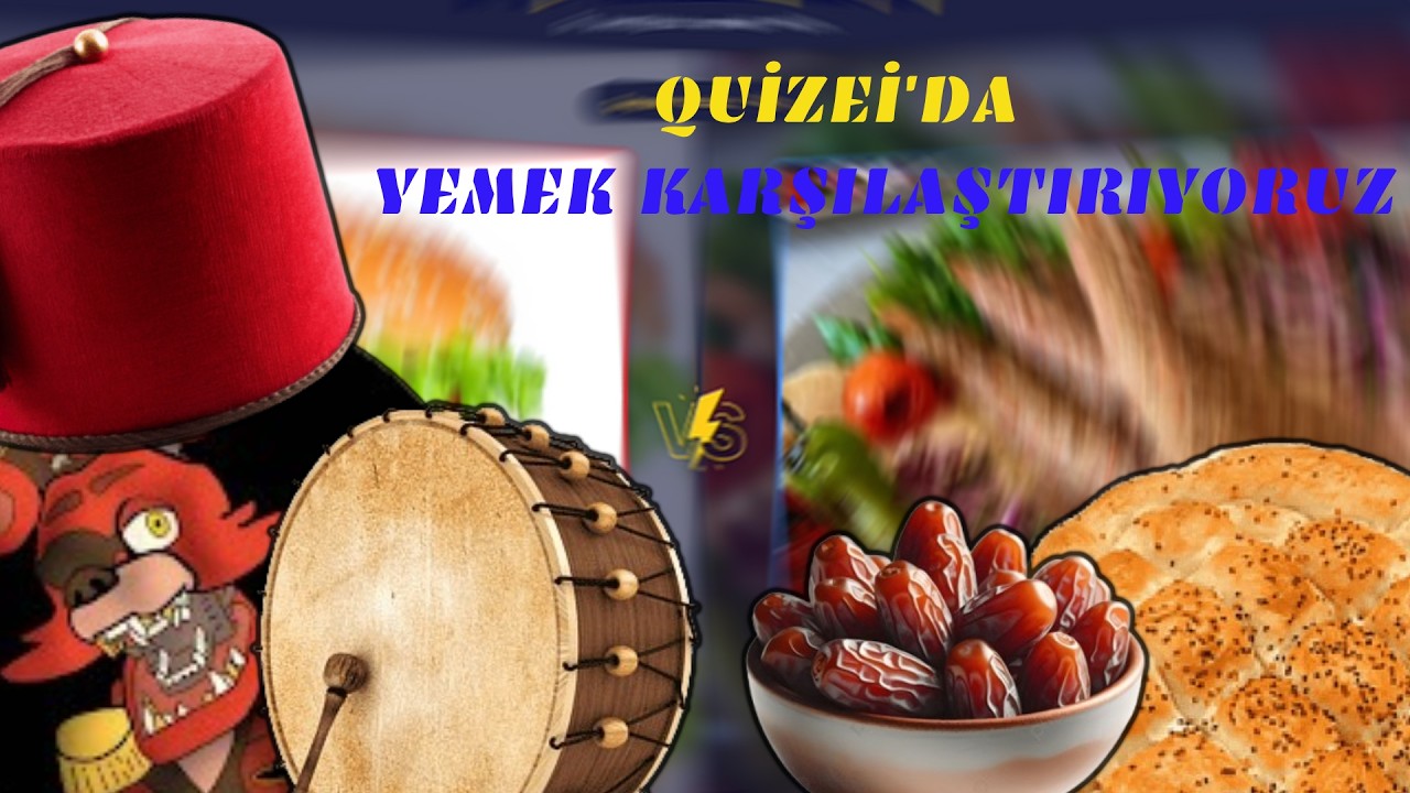 ORUÇLUYKEN YEMEK KARŞILAŞTIRMASI YAPTIM!