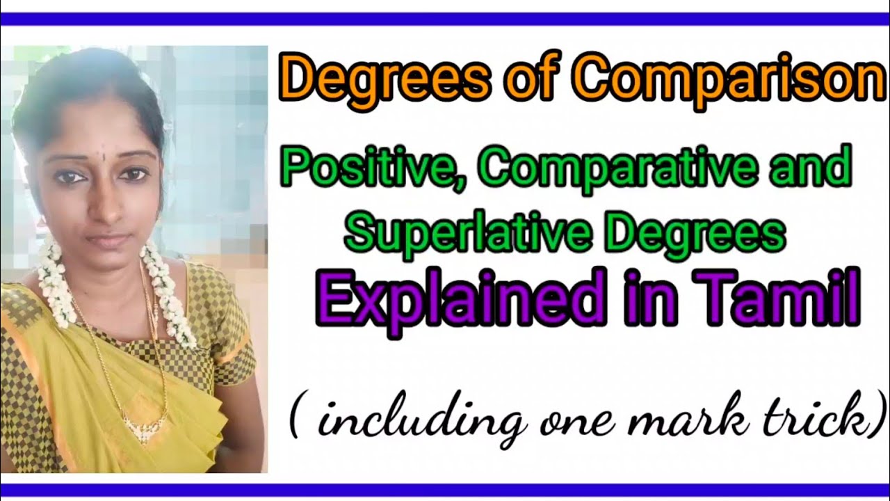 Degrees of comparison / Grammar in English / Positive, Comparative, Superlative degree