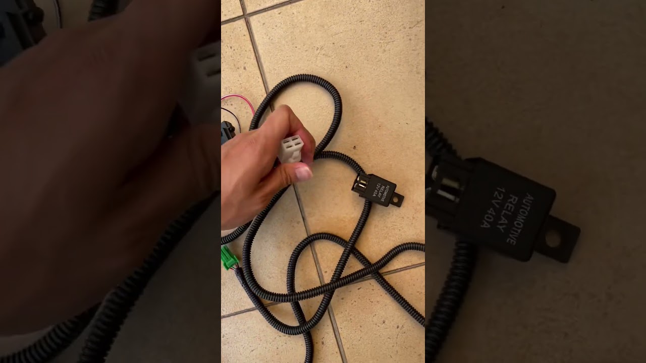 Fog lamp wiring problem