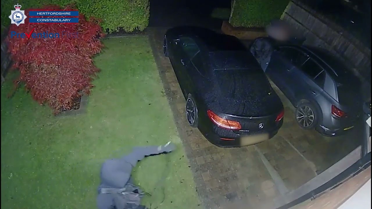 CCTV footage released as part of ongoing vehicle interference investigation in Knebworth