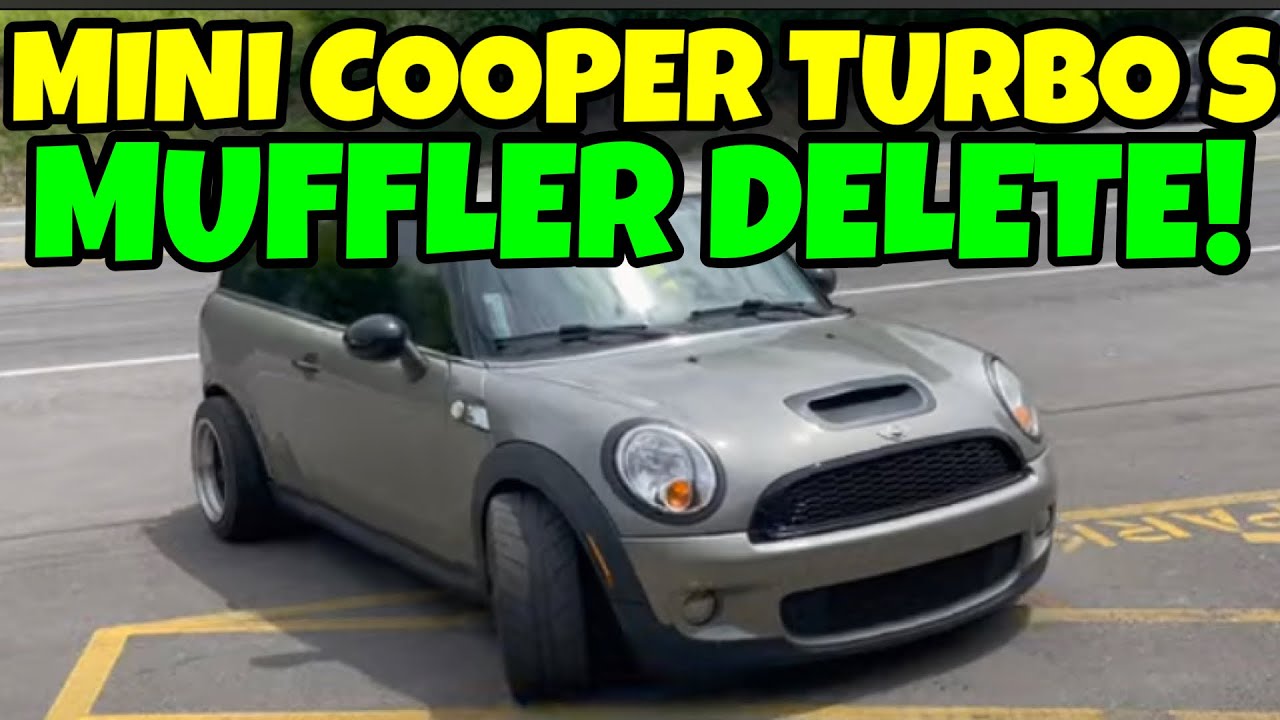 2009 MINI Cooper Clubman Turbo S Dual Exhaust w/ MUFFLER DELETE!