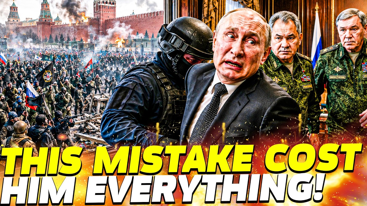 🔥PUTIN MOST UNPREDICTABLE ENDING! HAS KREMLIN ELITE STARTED A REBELLION? FATAL MISTAKE OF HIS LIFE!