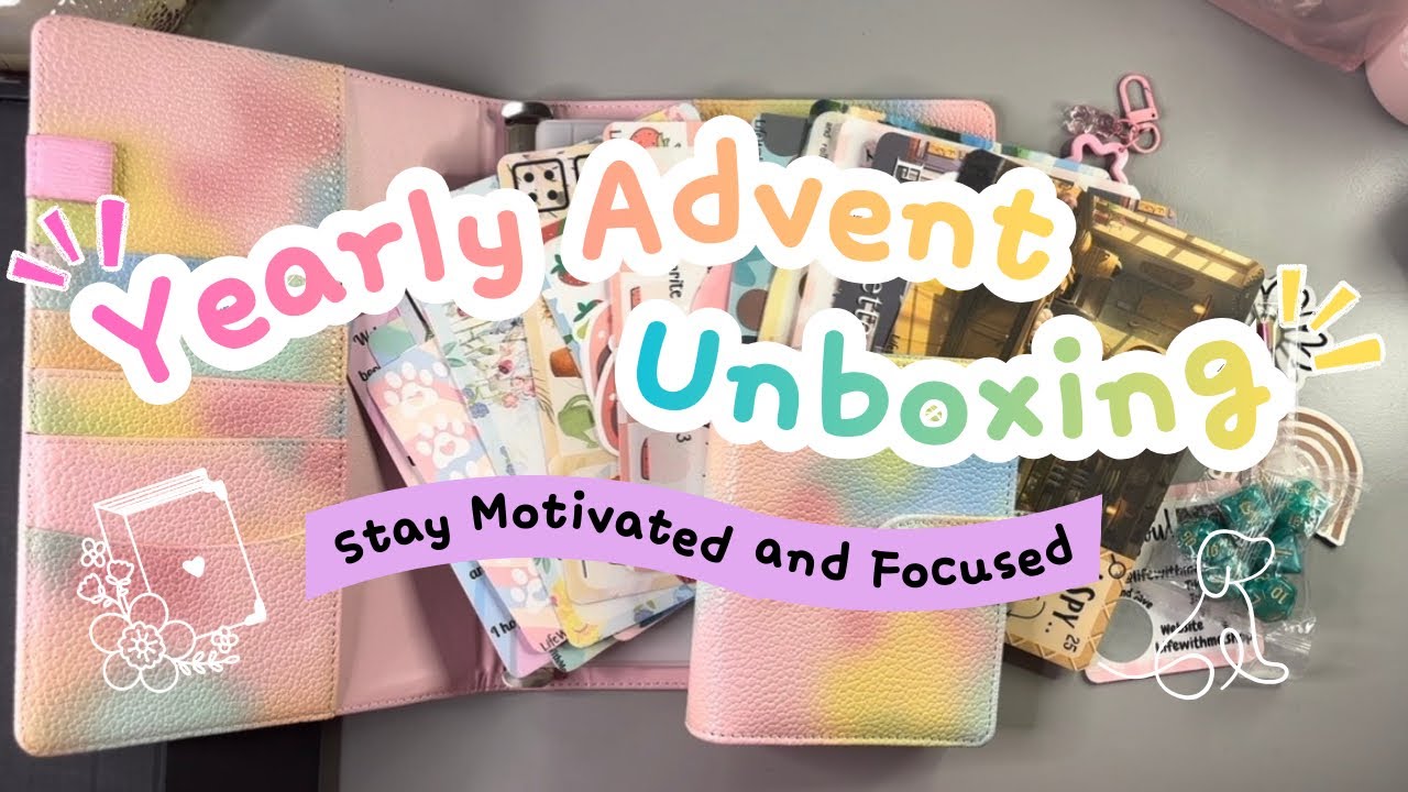 Yearly Advent Unboxing | 12 Day Budgeting Advent | Budgeting and Savings Challenges