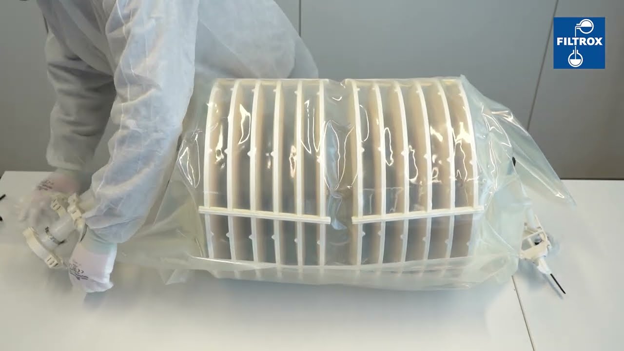 Unpacking Puradisc SU filter module