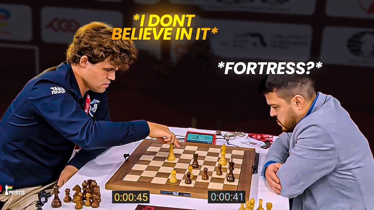 Magnus Carlsen doesn't believe in Fortresses  | Carlsen vs Iturrizaga | World Rapid 2025