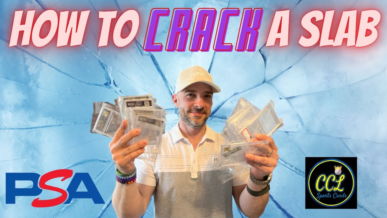 How To Crack A PSA Slab SAFELY and Effectively!