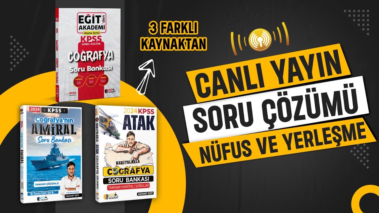 CANLI YAYIN - NÜFUS SORU ÇÖZÜMÜ