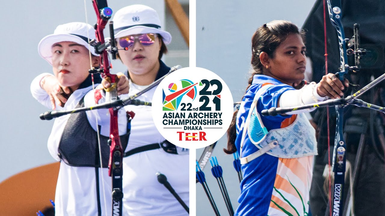 Korea v India – recurve women's team gold | Dhaka 2021 Asian Archery Championships