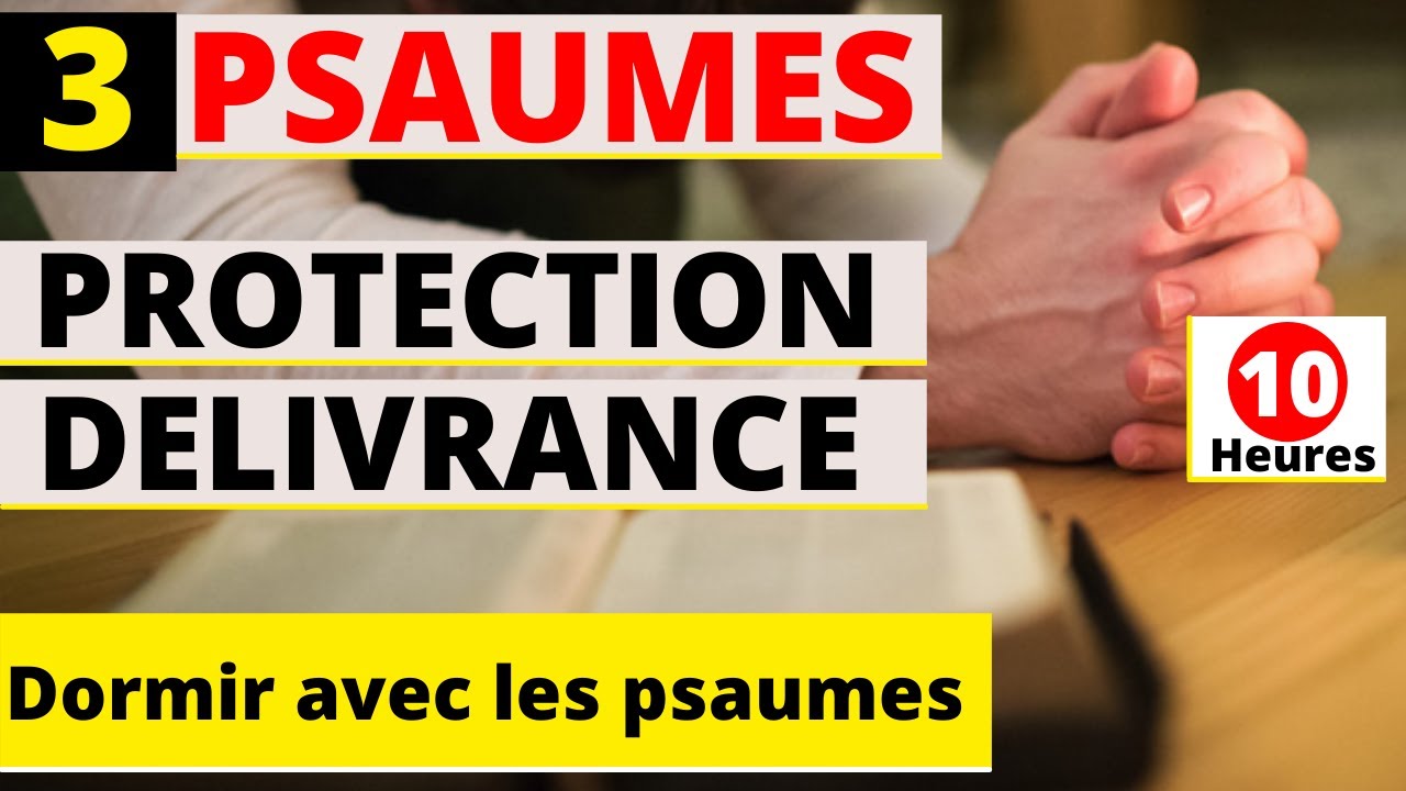 Psaume 141,psaume 142,psaume 143(psaumes de protection et delivrance)(Versets Bibliques pour dormir)
