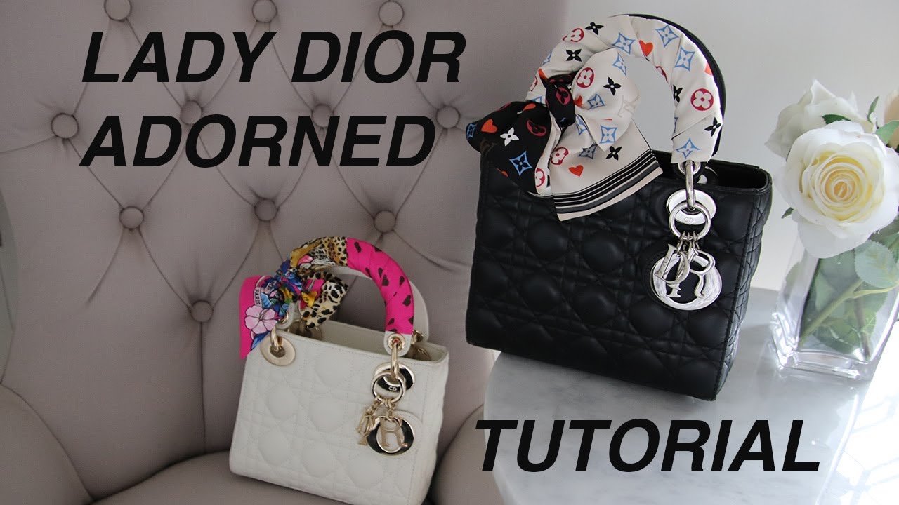 TUTORIAL BANDEAU & TWILLY on LADY DIOR BAGS | BOHEMIANGIRL