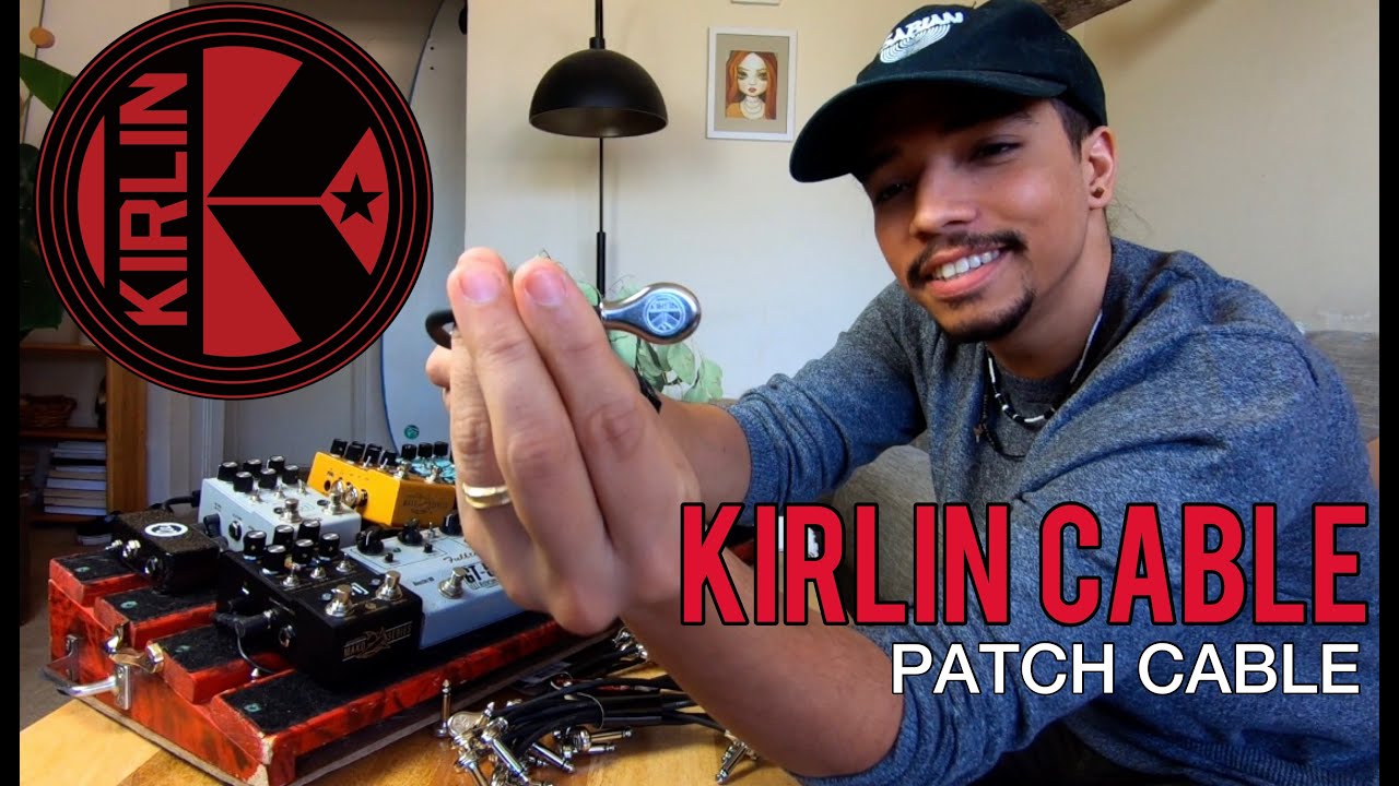 KIRLIN Cable PATCH CABLES for my PEDAL BOARD