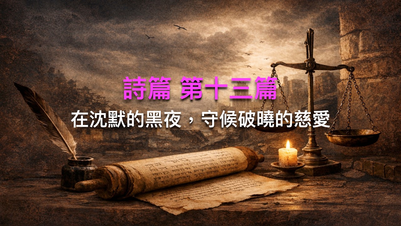 詩篇第13篇查經 | 身處絕望谷底？大衛教你如何「反敗為勝」的禱告秘訣！