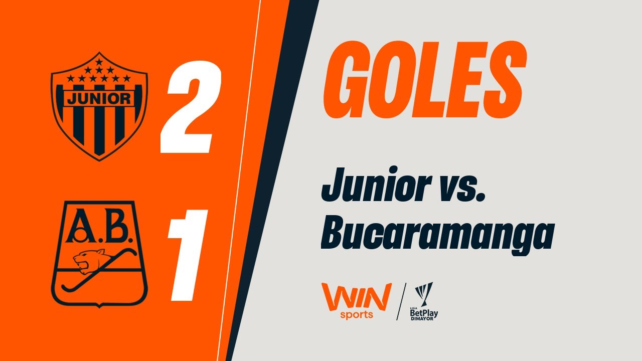 Junior vs. Bucaramanga (goles) | Liga BetPlay Dimayor 2025-2 | Fecha 7