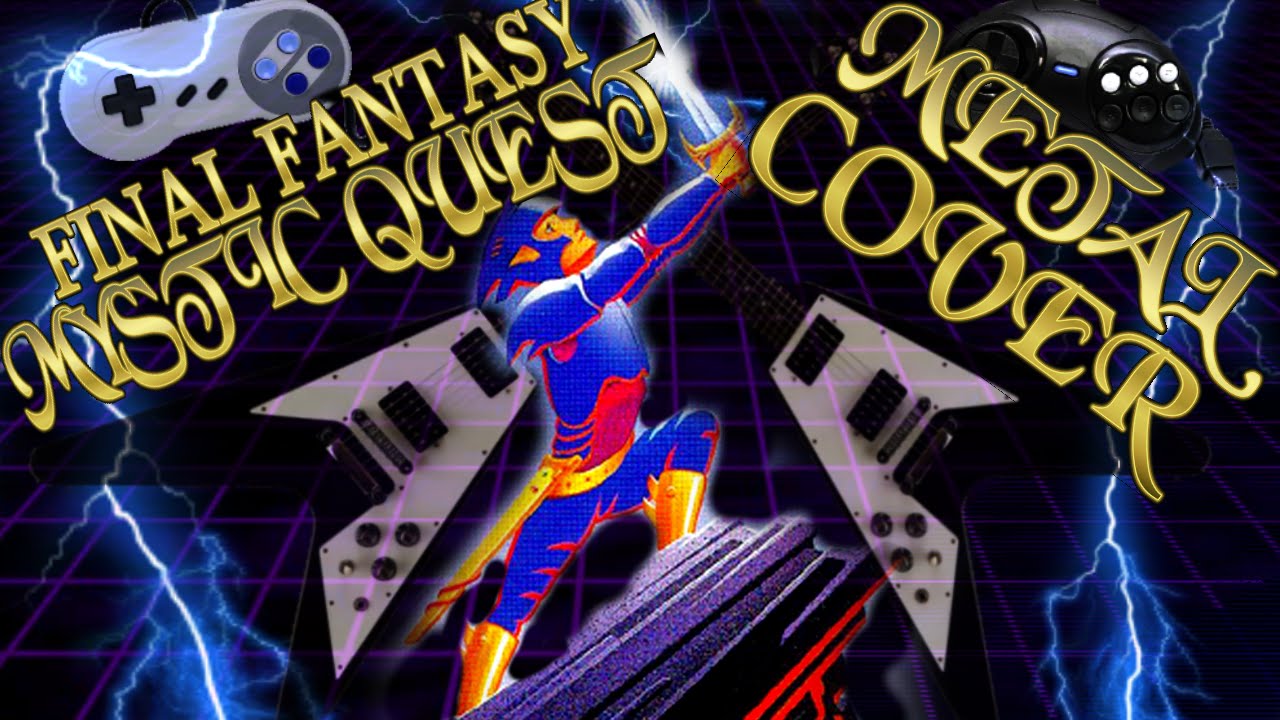 Final Fantasy Mystic Quest - Battle Theme - Metal Cover - SNES - Retro Shred