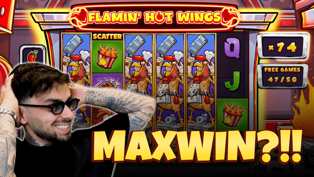 IS THIS THE FIRST MAX WIN ON FLAMIN’ HOT WINGS?! 🔥🐔
