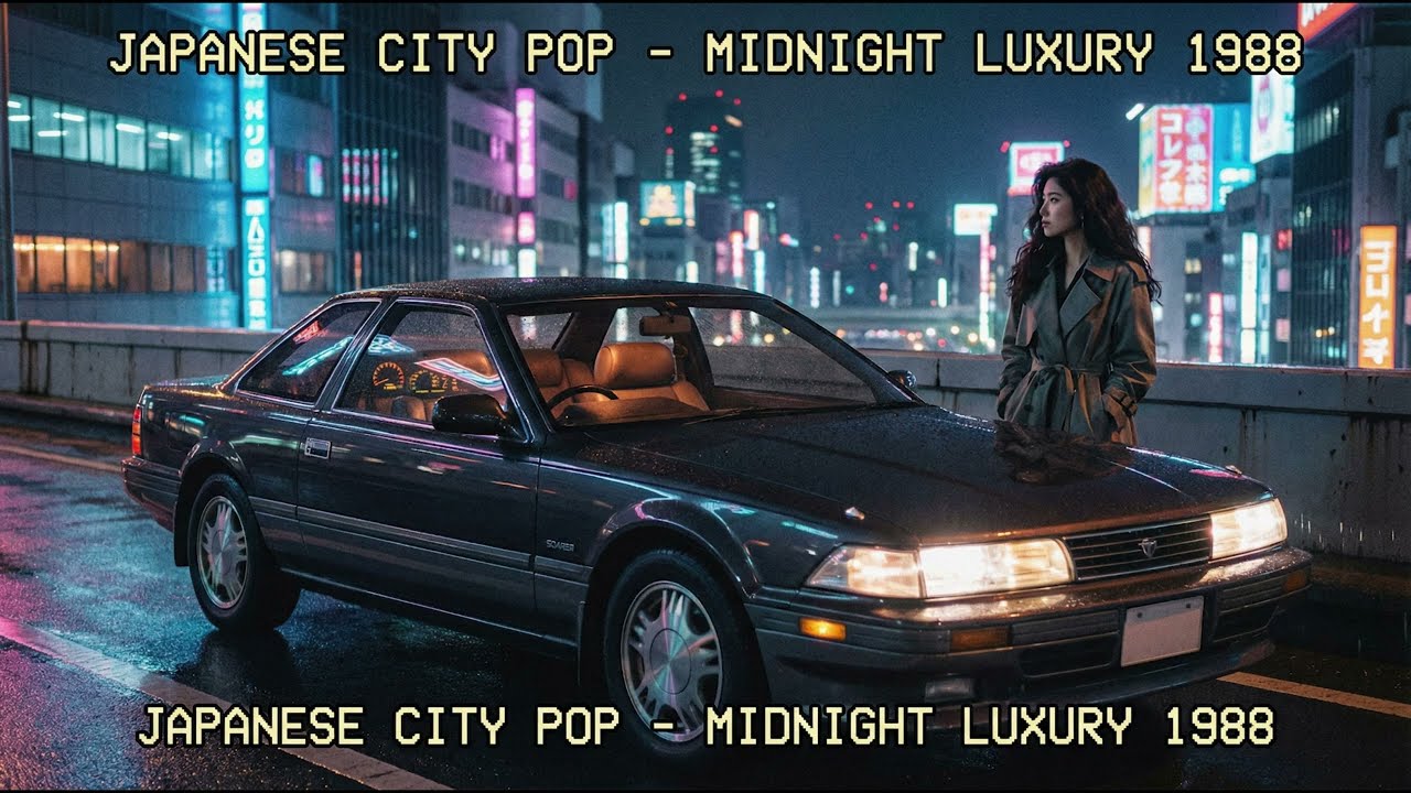 Soarer Z10 Midnight Drive | Japanese City Pop Instrumental/深夜2時のソアラ｜大人のシティポップ  Z10 首都高ナイトクルーズ