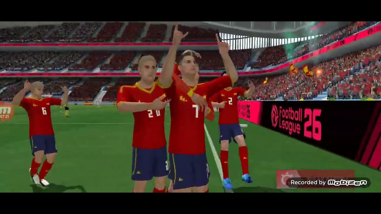 Football League 2026 Qualificatórias Europeias - Fase 1 2026 Espanha 🇪🇸 X Bielorrússia 🇧🇾 6 X 0 