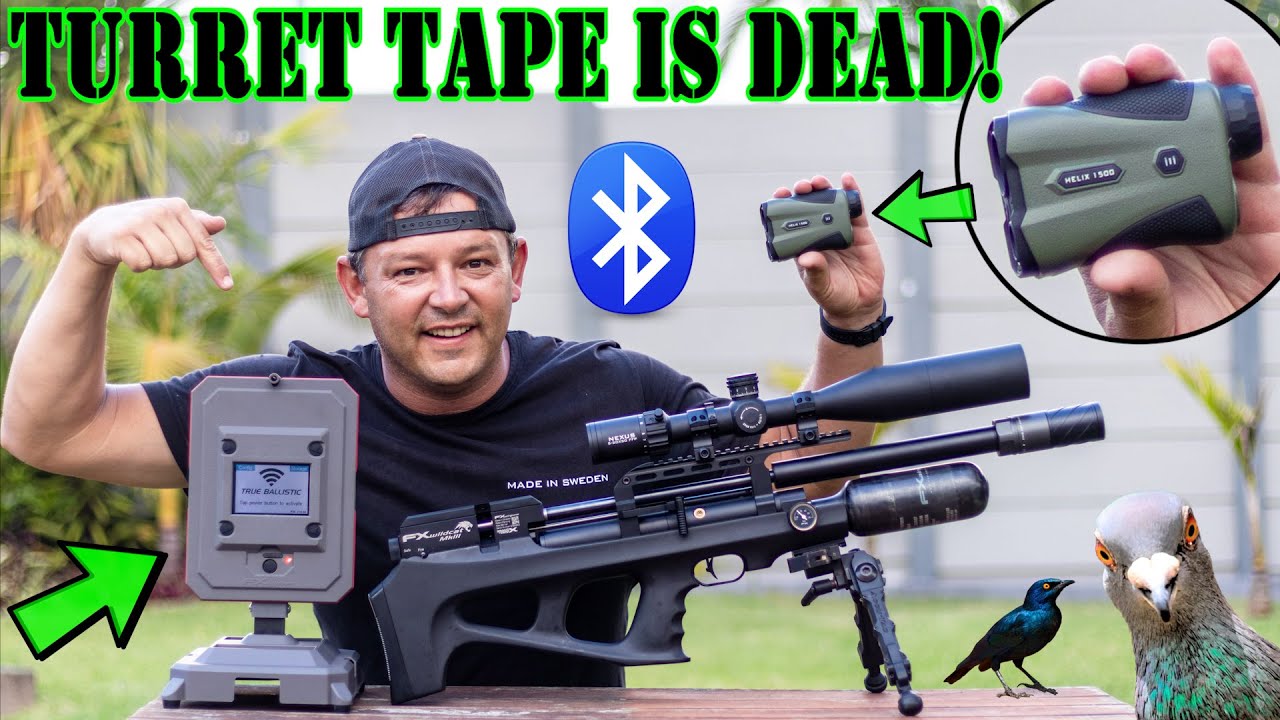 TURRET TAPE IS DEAD! | Helix 1500 Range Finder | FX True Ballistic Chronograph | FX Wildcat MK3 BT