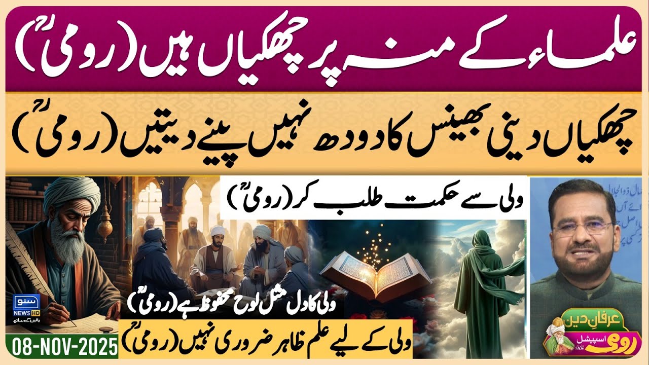 Maulana Rumi | Molana | Maulana | Islam | Quran | Allah | محمد ﷺ | حدیث | Irfan-e-Deen