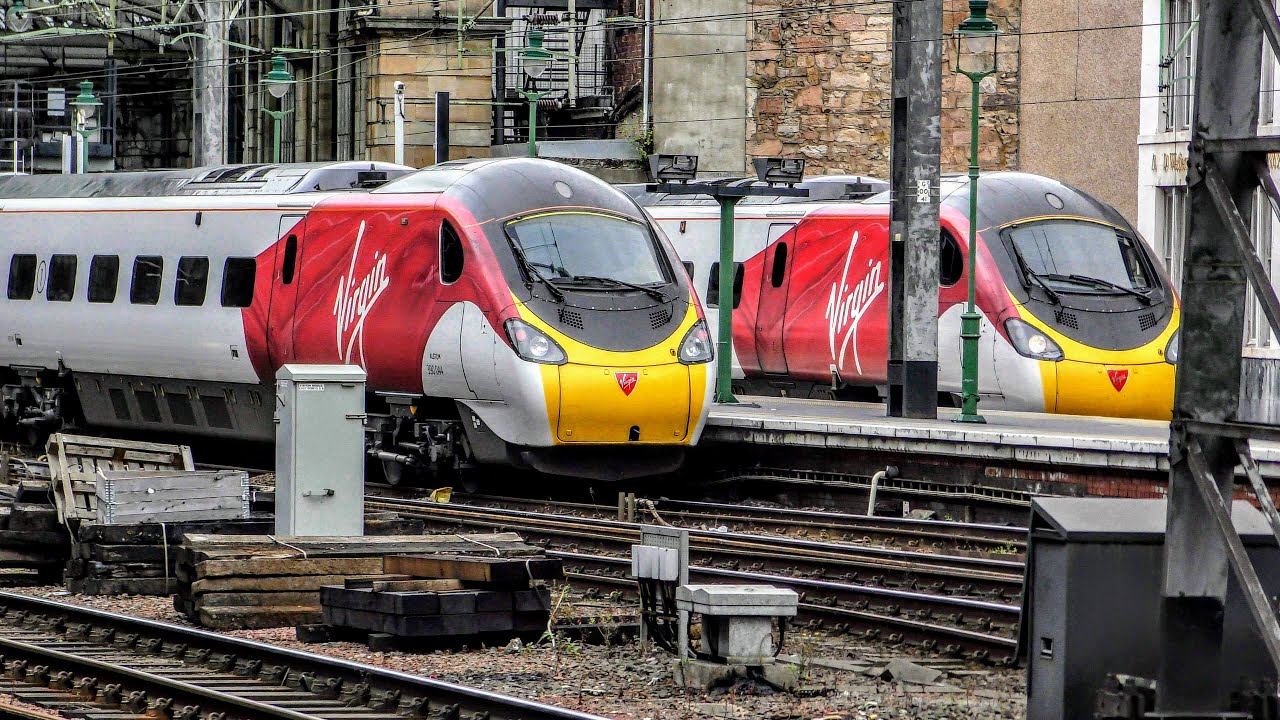 Trains at Glasgow Central | 13/08/2018