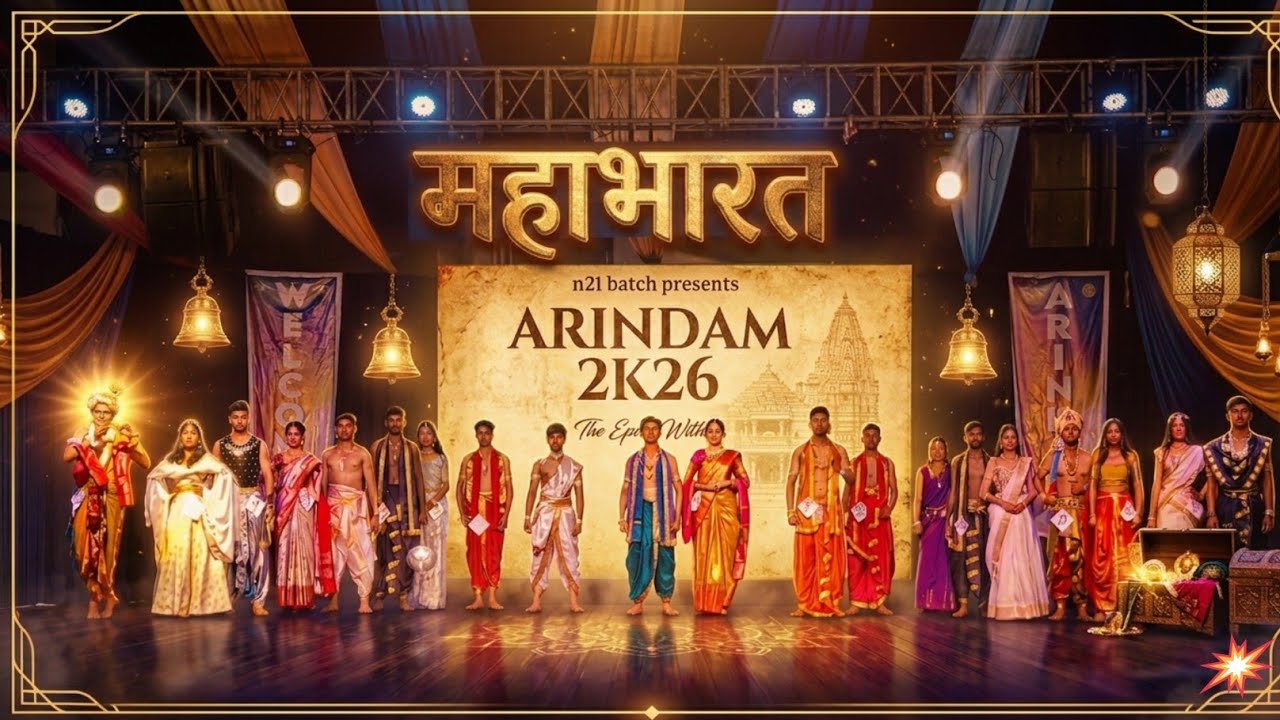 महाभारत - Fashion Walk Theme AT SAM Nagpur | Shri Ayurved Mahavidyalaya Nagpur College Fest 2026 | 