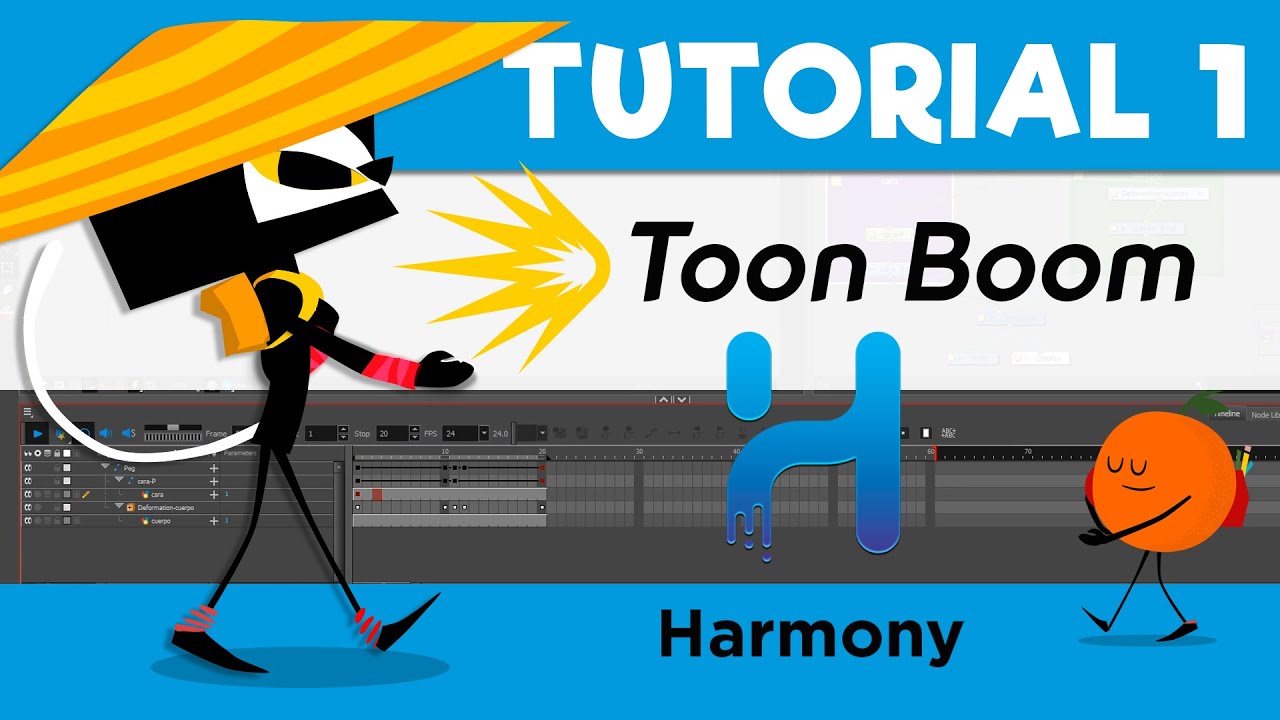 Tutorial Toon Boom Harmony | Parte 1 | Curso de Rigging y Animación