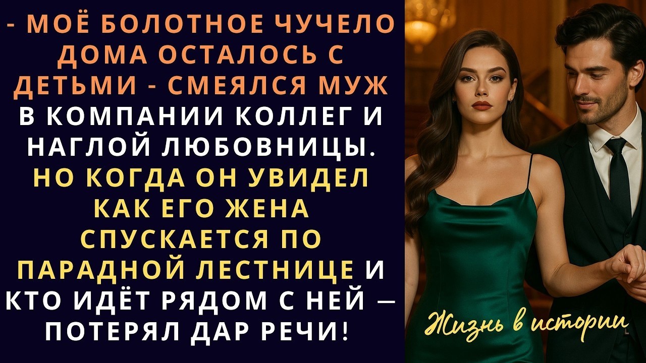 Муж насмехался над женой перед коллегами и любовницей… Но когда правда раскрылась — он онемел