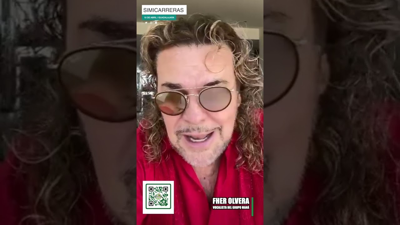 Fher Olvera te invita a la 14.a Simicarrera Guadalajara 2022