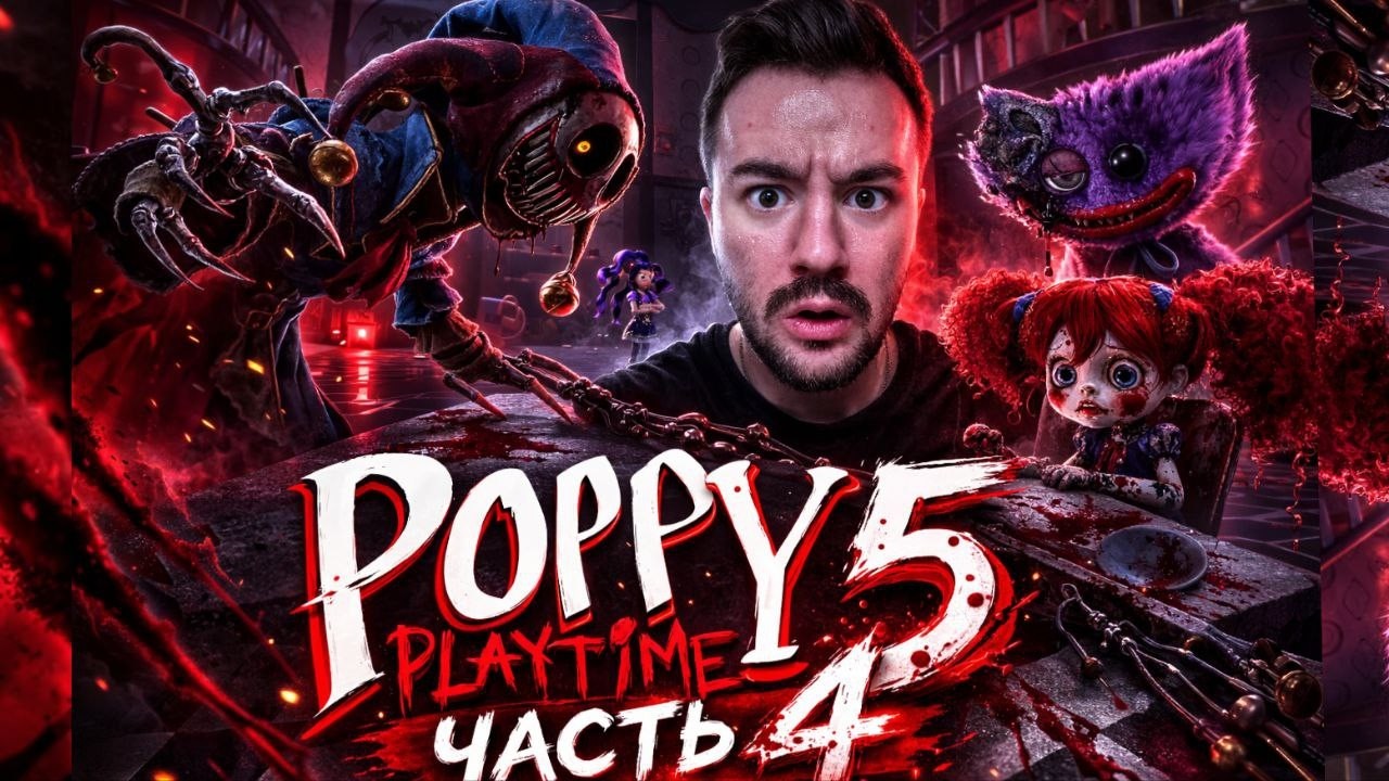 УБИЙСТВЕННОЕ ЧАЕПИТИЕ...| POPPY PLAYTIME 5 | 4 ЧАСТЬ