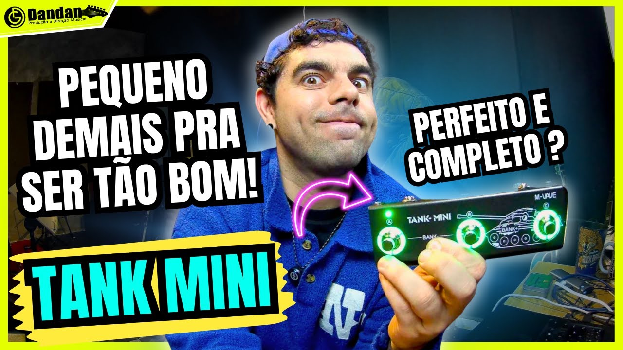 O TANK MINI É TUDO ISSO MESMO? PEQUENO DEMAIS PRA SER TÃO BOM!