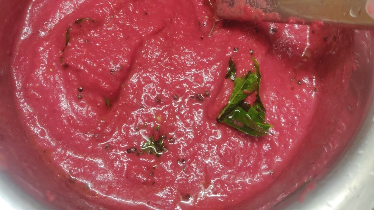 #Sidish #பீட்ரூட் சட்னி#For தோசை/இட்லி #சட்னி recepie #food 