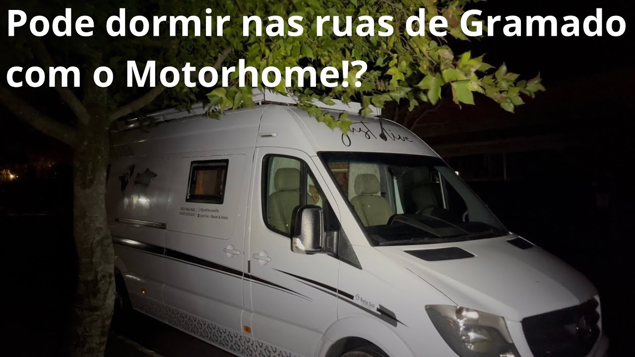 Experiência de dormir em Gramado estacionados numa rua com o Motorhome 🚐