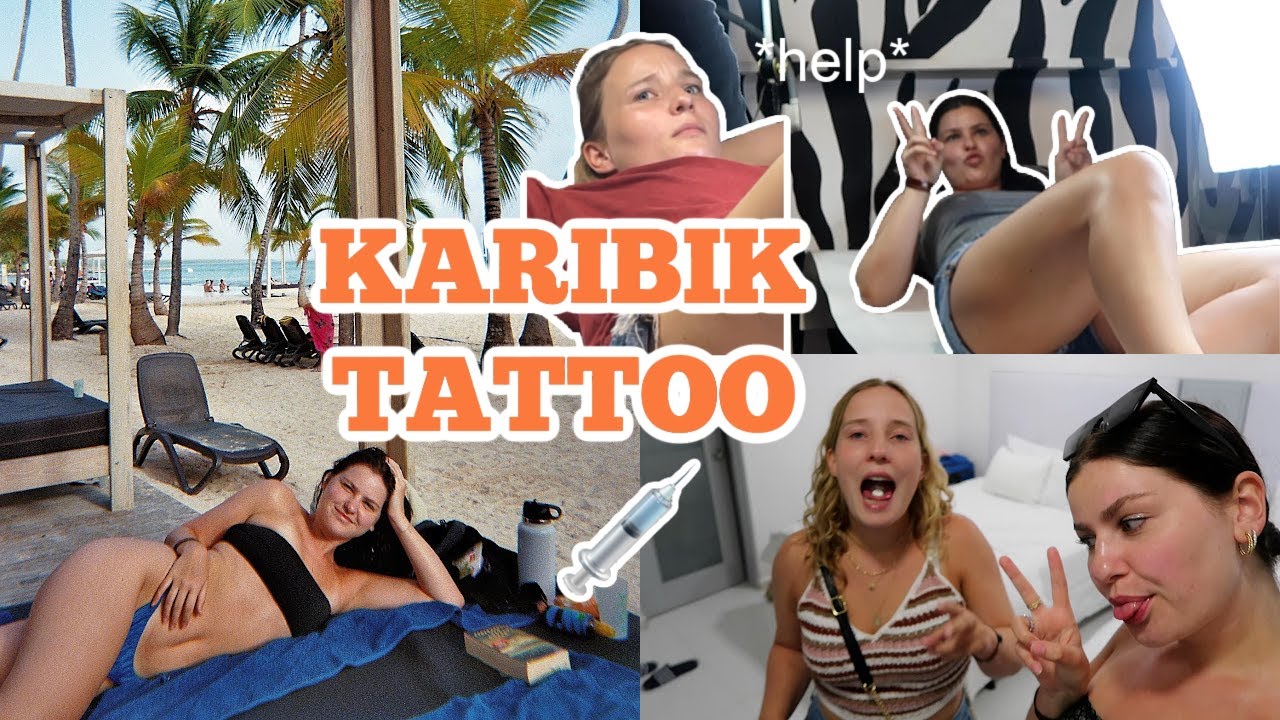 WIR lassen uns SPONTAN in der DOMREP TATTOOS stechen 🥲 | KARIBIK Vlog