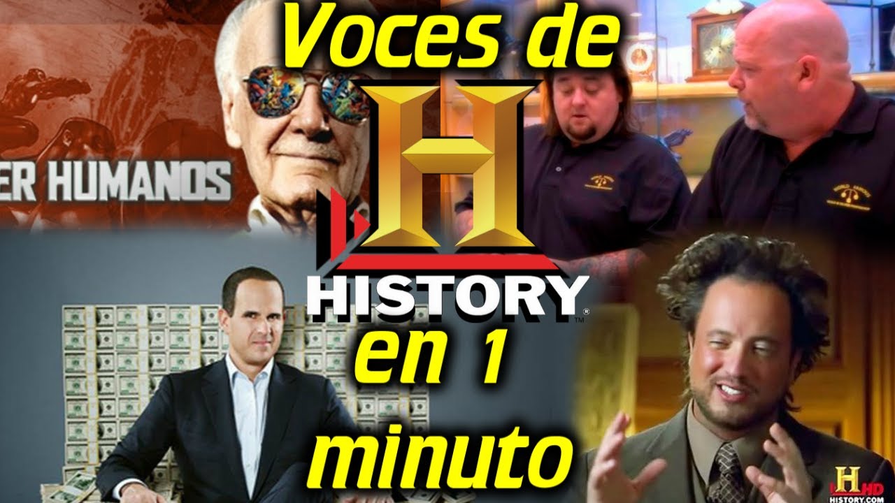 Voces de HISTORY CHANNEL en 1 minuto| #05