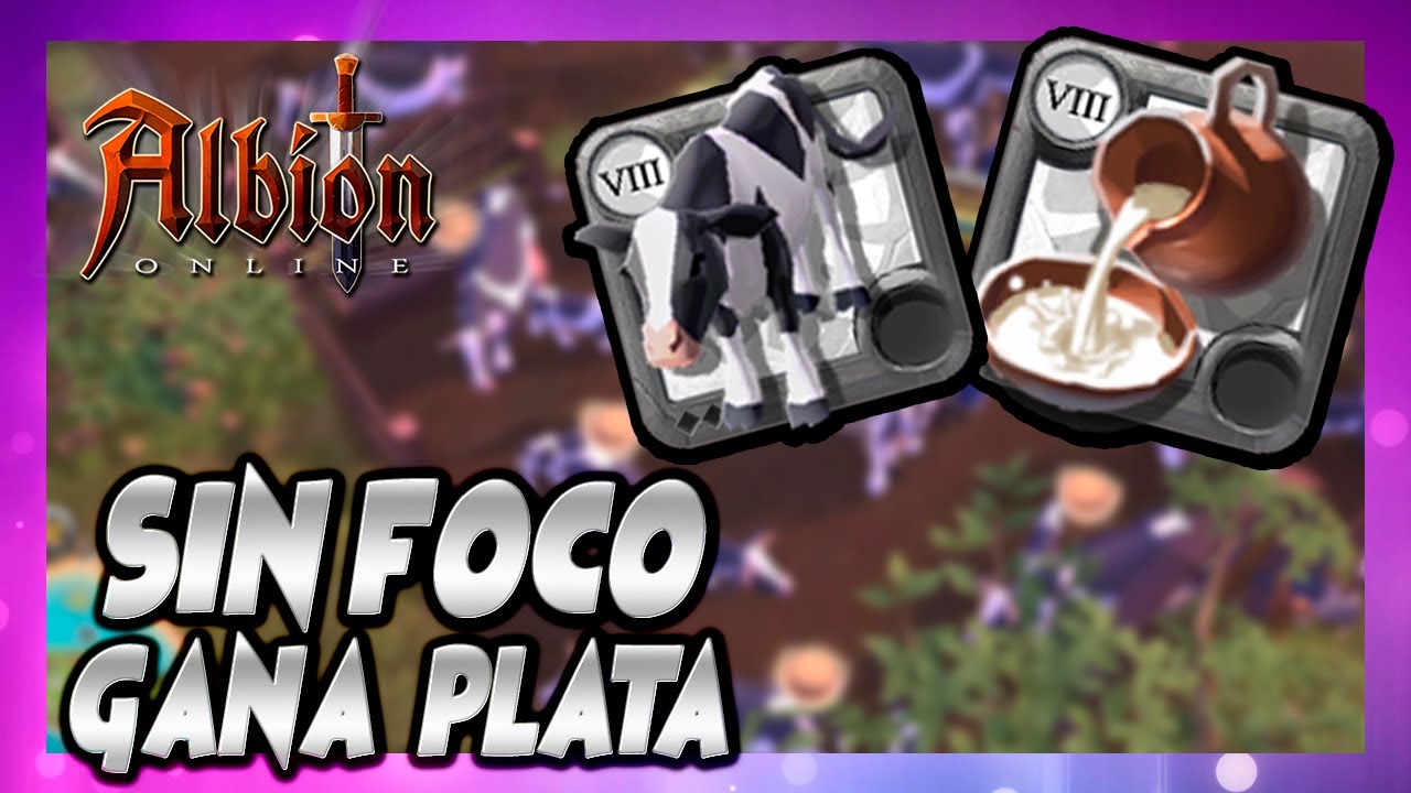 🐮 Isla con CARNE DE VACA o LECHE DE VACA 🥛 Qué es mejor 😱?  en ALBION ONLINE