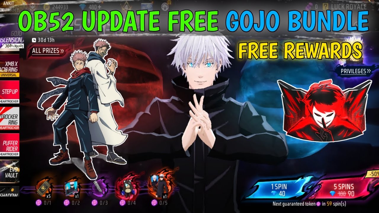 OB52 Update Free Fire | Free Fire New Update | 14 January Update Free Fire