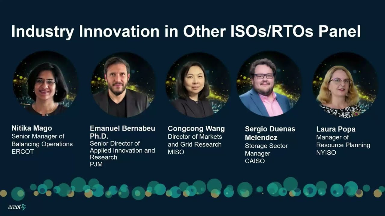 Industry Innovation in Other ISOs/RTOs Panel