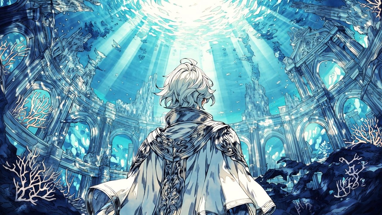 【ファンタジーBGM】The Sleeping Sunken Temple -眠りの海底神殿 | Dark Fantasy Ambient