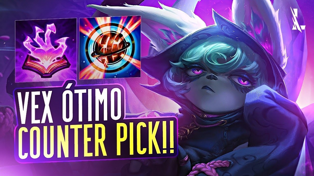 VEX GAMEPLAY | É MUITO FORTE CONTRA AS COMPOSIÇÕES CERTAS!! | LoL Wild Rift