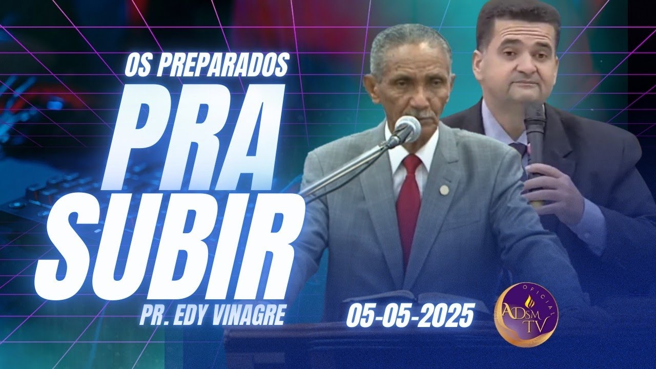Pastor José Carlos de Lima - @predivinagreoficial- Edy Vinagre, Culto de Santa Ceia - 05/05/2025