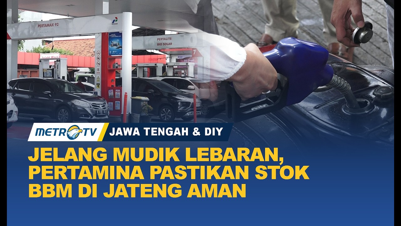 Pantau Kesiapan Mudik 2026, Wagub Jateng Taj Yasin Pastikan Stok BBM di Jawa Tengah Aman